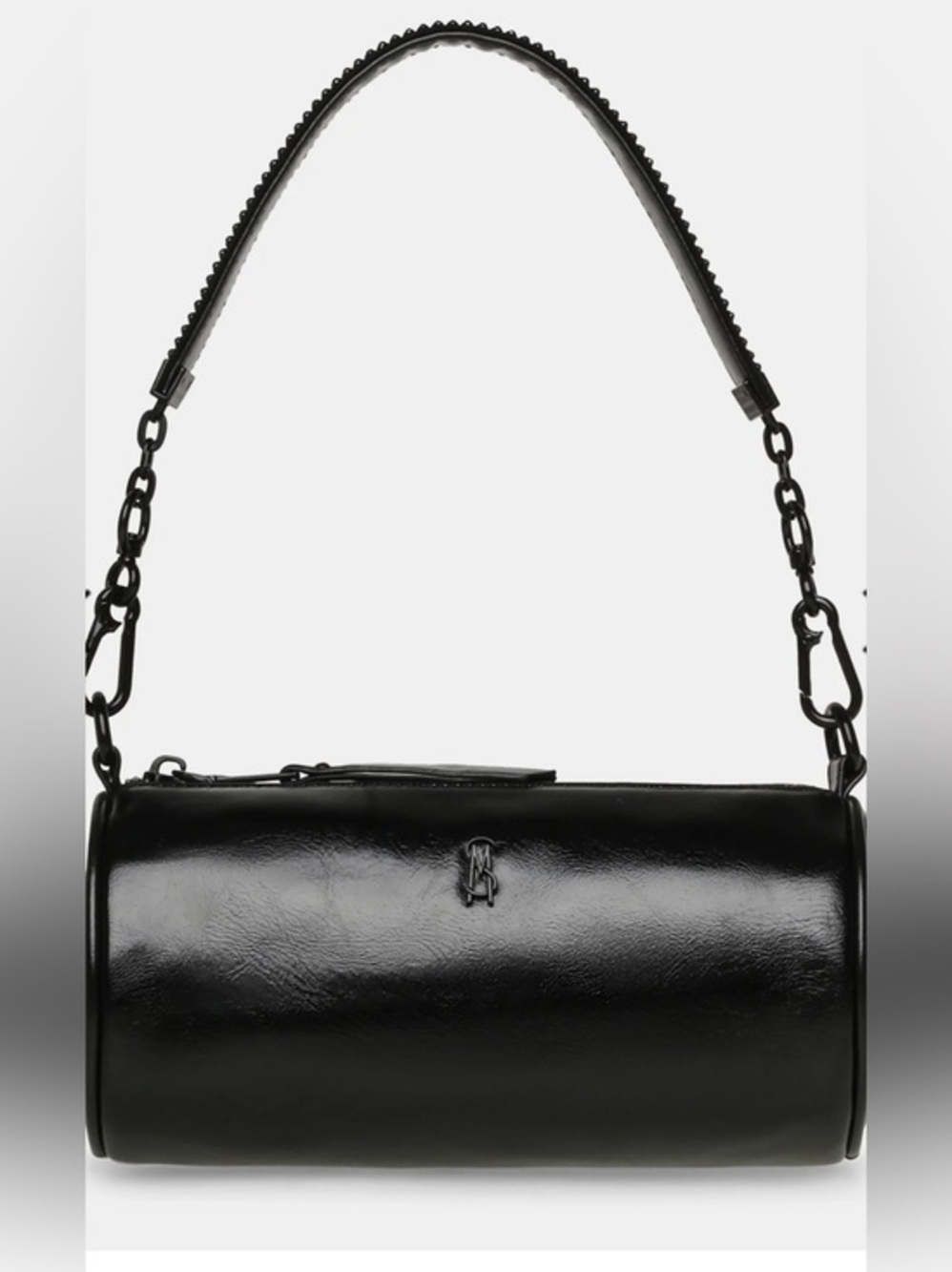 NWT STEVE MADDEN BDOJA Shoulder Bag, Cylindrical, with Detachable Chain Strap